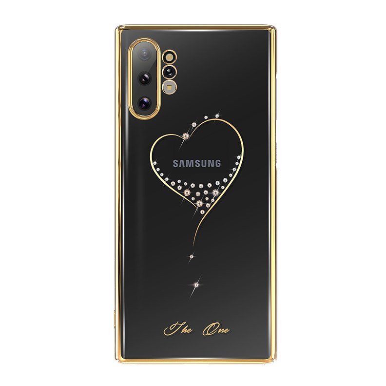 Husa Samsung Galaxy Note 10 Plus Kingxbar Wish Series Crystals Gold