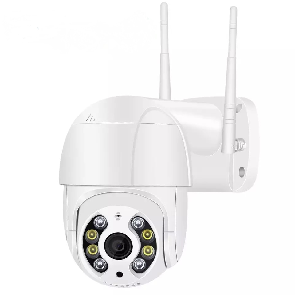 Camera supraveghere audio IP PTZ, 4x Digital Zoom, conectiune 1080P,AI persoana, interior si exterior - eMAG.ro