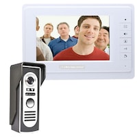 Sistem interfon AIX ,monitor color full hd 7 inch, camera de vizionare nocturna IR, deblocare poarta direct din casa ,interfon exterior