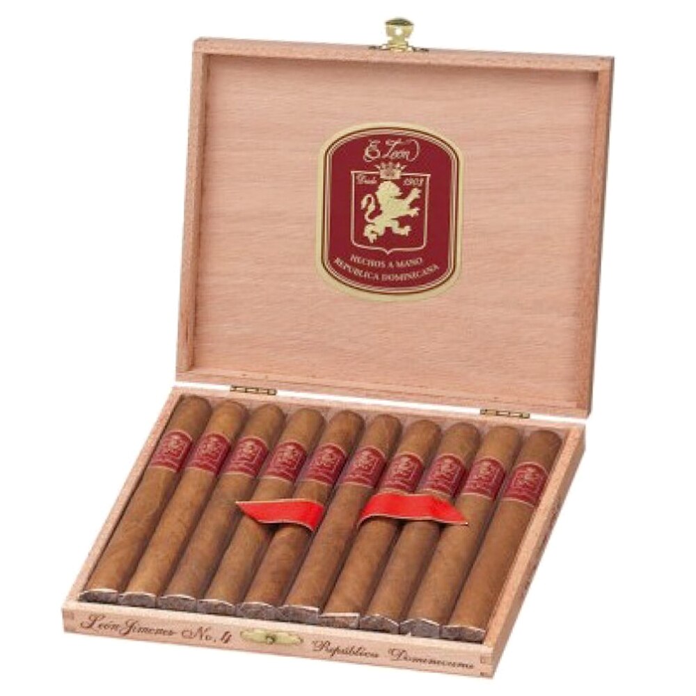 Cutie Trabucuri La Aurora Leon Jimenes No. 4 (10 bucati/cutie)