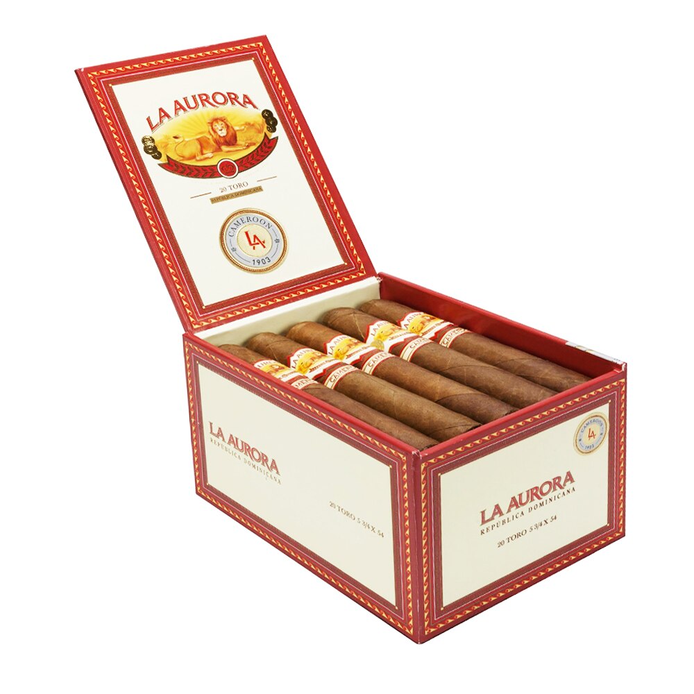 Cutie Trabucuri La Aurora 1903 Cameroon Toro (20 bucati/cutie)