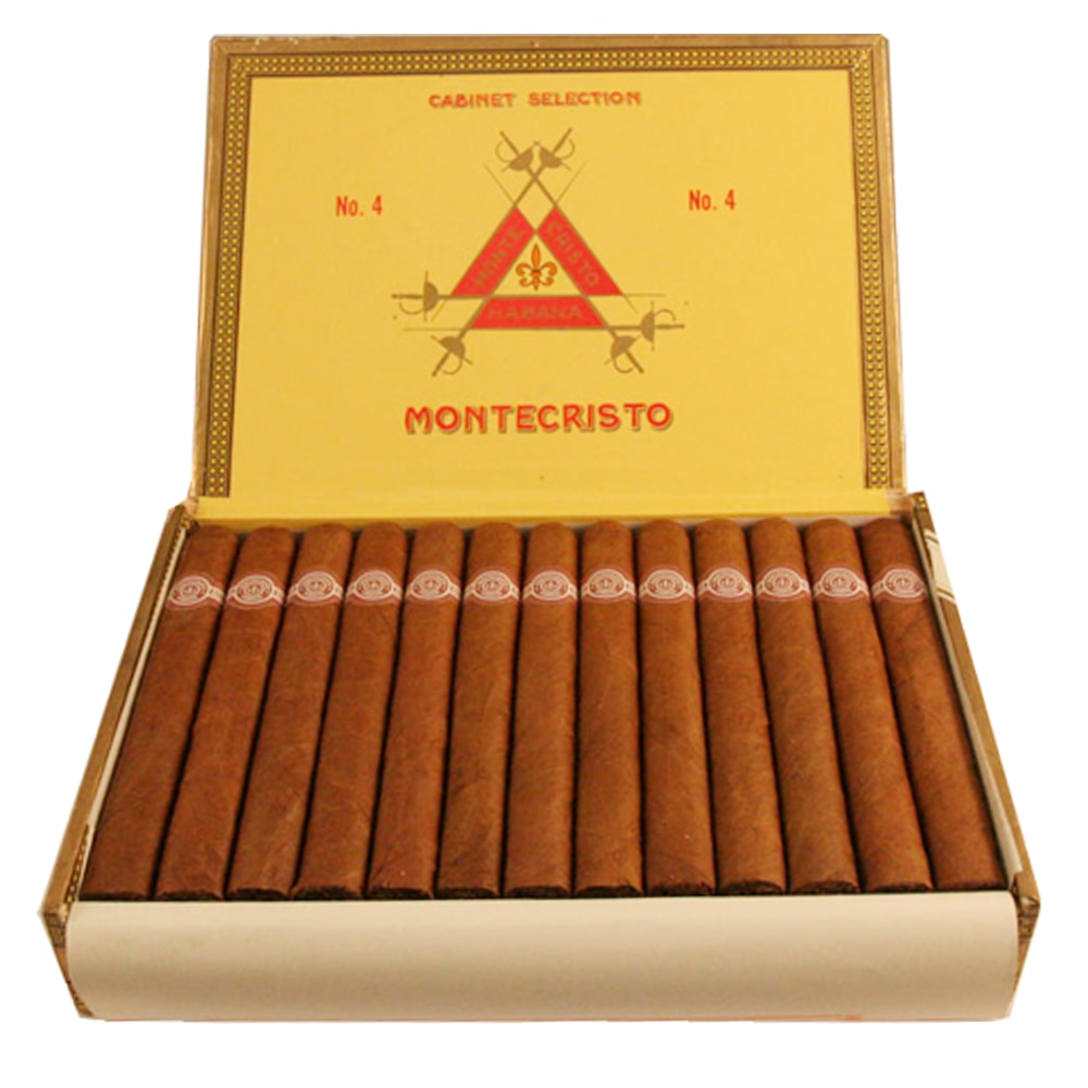 Cutie Trabucuri Montecristo No. 4 (25 bucati/cutie)