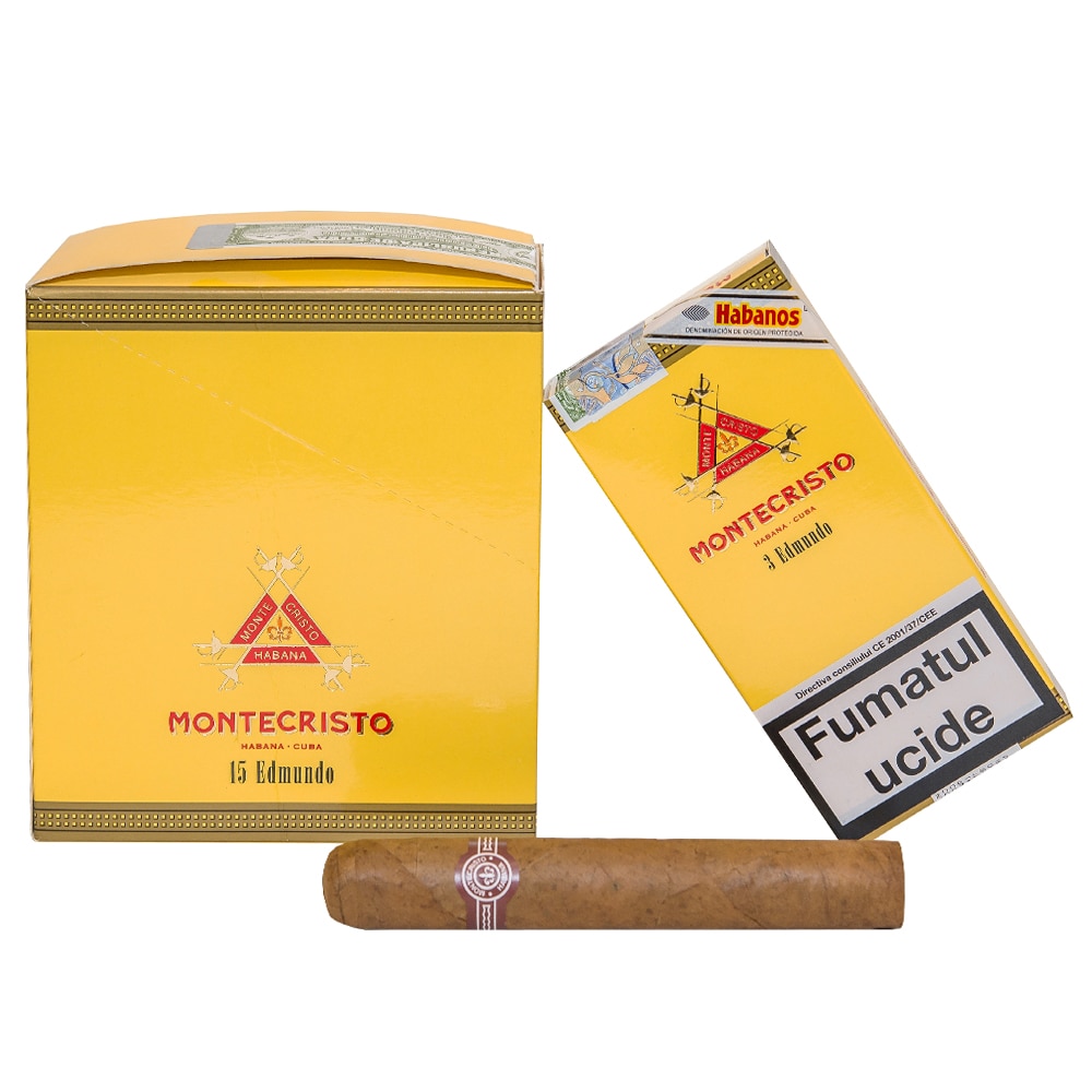 Cutie Trabucuri Montecristo Edmundo (3 Bucati/cutie) - EMAG.ro