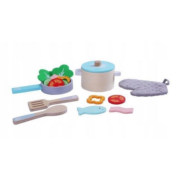 Set accesorii bucatarie, Ecotoys, Multicolor