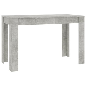 Masa de bucatarie vidaXL, PAL, 120 x 60 x 76 cm, Gri ciment Masa de bucatarie vidaXL, PAL, 120 x 60 x 76 cm, Gri ciment