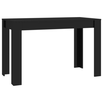 Masa de bucatarie vidaXL, PAL extralucios, 120 x 60 x 76 cm, Negru Masa de bucatarie vidaXL, PAL extralucios, 120 x 60 x 76 cm, Negru