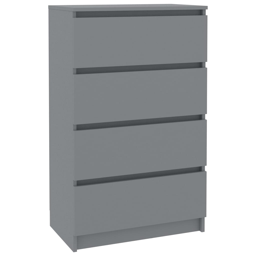 Comoda, vidaXL, PAL, 70 x 40 x 97 cm, Gri