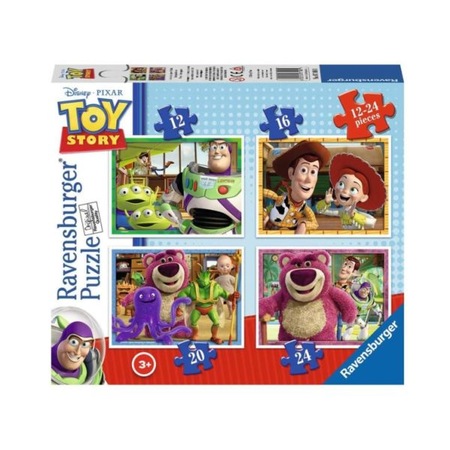 Toy Story puzzle 4 az 1-ben - Ravensburger