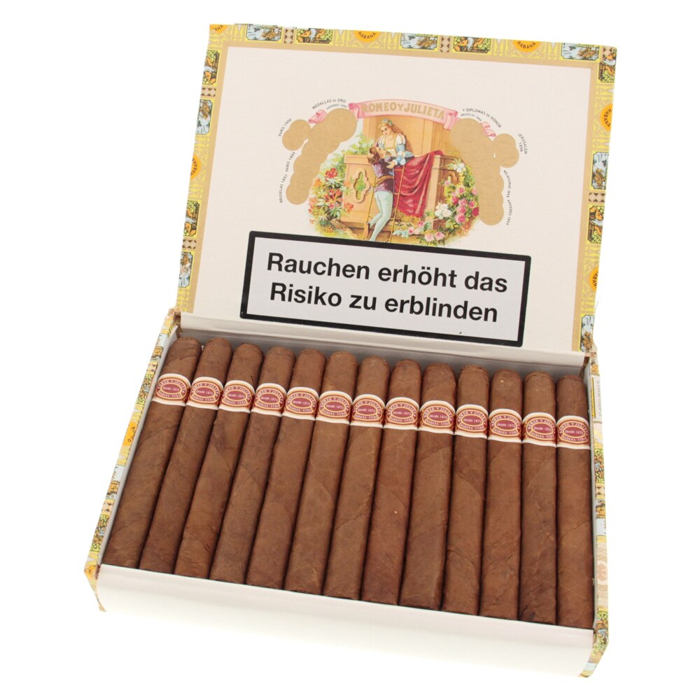 Cutie Trabucuri Romeo y Julieta Belvederes (25 bucati/cutie)