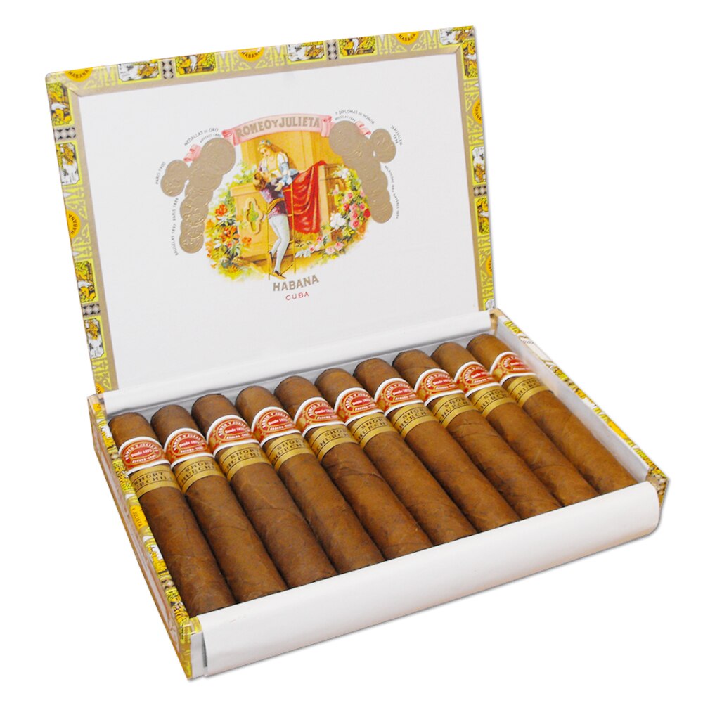 Cutie Trabucuri Romeo y Julieta Short Churchills (10 bucati/cutie)
