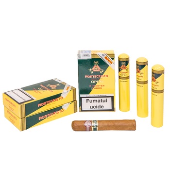 Cutie Trabucuri Montecristo Master Tubos (3 bucati/cutie) Cutie Trabucuri Montecristo Master Tubos (3 bucati/cutie)