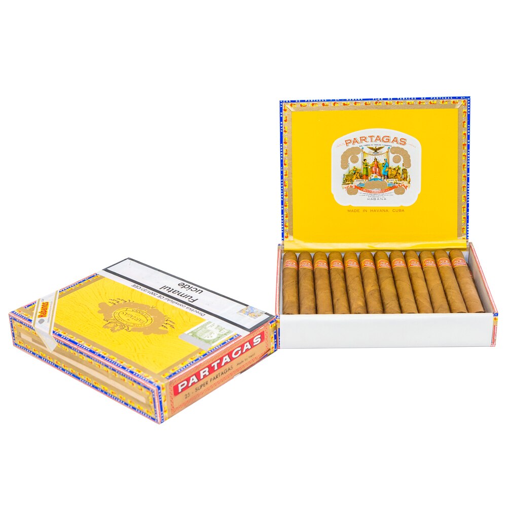Cutie Trabucuri Partagas Super Partagas (25 bucati/cutie)