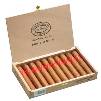 Cutie Trabucuri Partagas Serie D No. 4 (10 bucati/cutie) Cutie Trabucuri Partagas Serie D No. 4 (10 bucati/cutie)