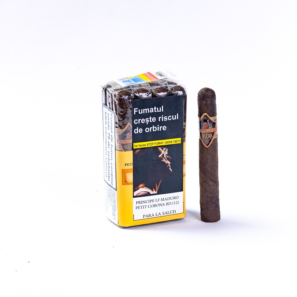 Cutie Trabucuri Principe LF Maduro Petit Corona BD (12 bucati/cutie)