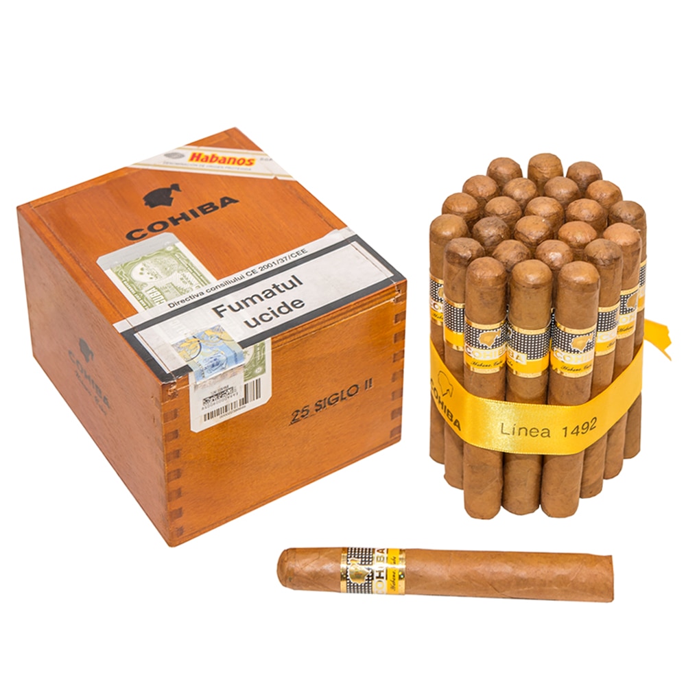 Cutie Trabucuri Cohiba Siglo II (25 Bucati/cutie) - EMAG.ro