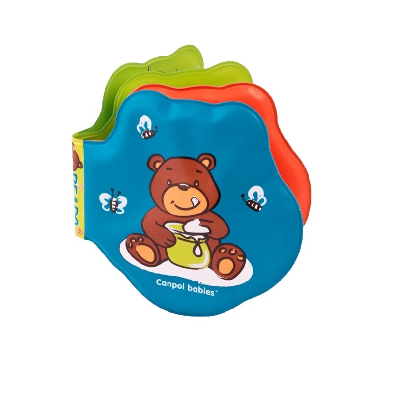 Carte educativa pentru baie Canpol Babies 2/084, Multicolor