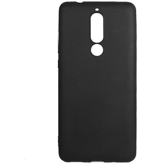 Husa TPU Silicon Nokia 5.1 Plus, Negru