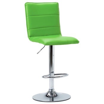 Scaun de bar, vidaXL, 42 x 52 x (95,5-117) cm, Verde, otel Scaun de bar, vidaXL, 42 x 52 x (95,5-117) cm, Verde, otel