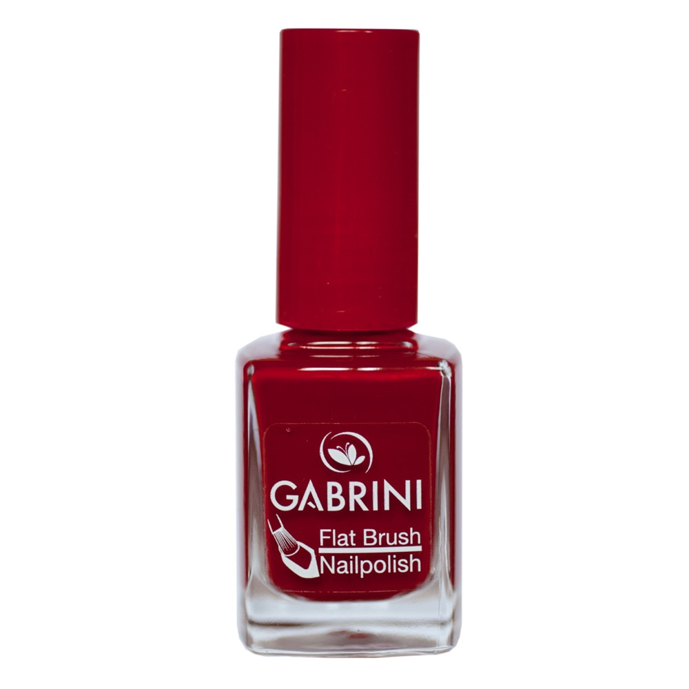 Lac de unghii Gabrini, Flat Brush, Culoare intensa, 13 ml, nuanta 377