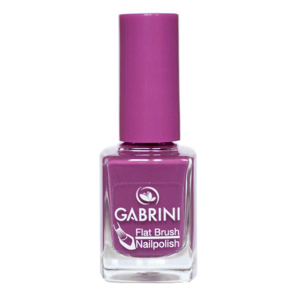 Lac de unghii Gabrini, Flat Brush, Culoare intensa, 13 ml, nuanta 349
