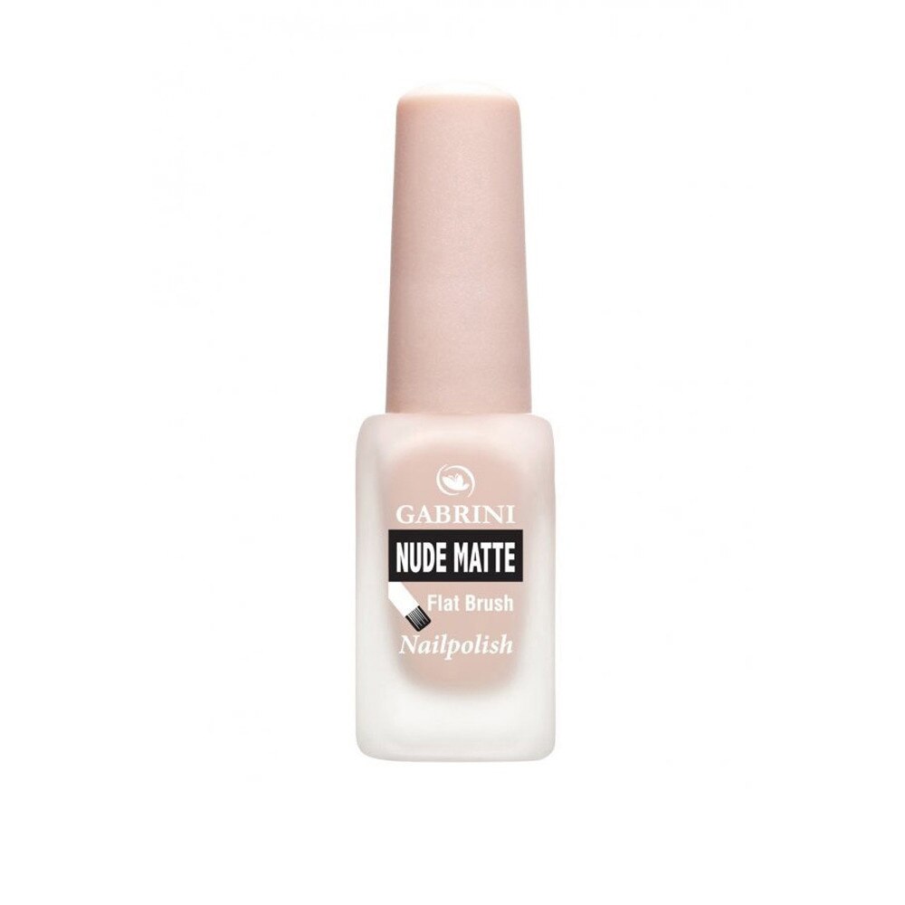 Lac de unghii Gabrini Nude Matte Nailpolish, 13ml, nuanta 01