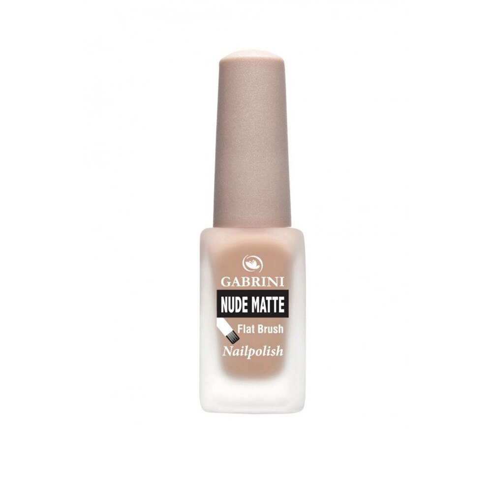 Lac de unghii Gabrini Nude Matte Nailpolish, 13ml, nuanta 06