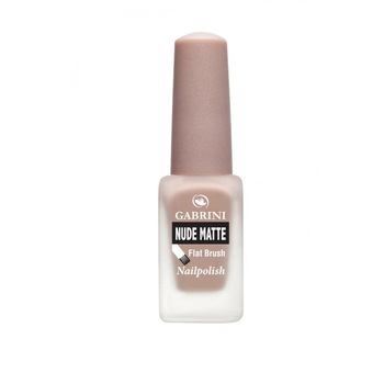 Lac de unghii Gabrini Nude Matte Nailpolish, 13ml, nuanta 08 Lac de unghii Gabrini Nude Matte Nailpolish, 13ml, nuanta 08