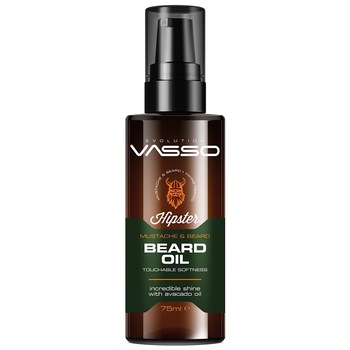 Ulei de barba si mustata profesionale VASSO MUSTACHE & BEARD OIL, 75ml Ulei de barba si mustata profesionale VASSO MUSTACHE & BEARD OIL, 75ml