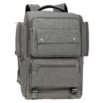 Rucsac Barbati, Kono, Gri , 100 % Poliester, Casual Rucsac Barbati, Kono, Gri , 100 % Poliester, Casual