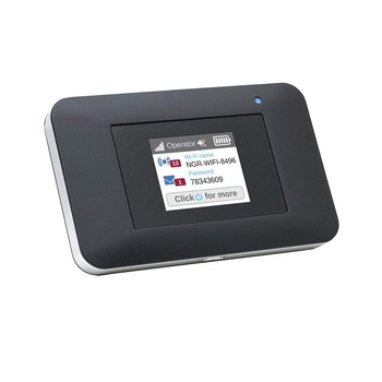 Router Wireless portabil Netgear AirCard AC797, 4G LTE Mobile Hotspot, Dual-Band, 1.8 inch LCD color, unlocked, negru Router Wireless portabil Netgear AirCard AC797, 4G LTE Mobile Hotspot, Dual-Band, 1.8 inch LCD color, unlocked, negru