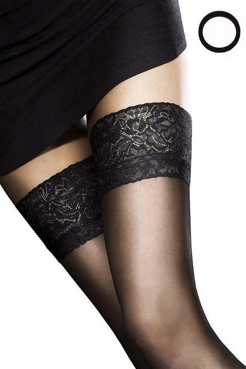 Фини дамски силиконови чорапи Fiore, Milena 20 den, бял, 3- M