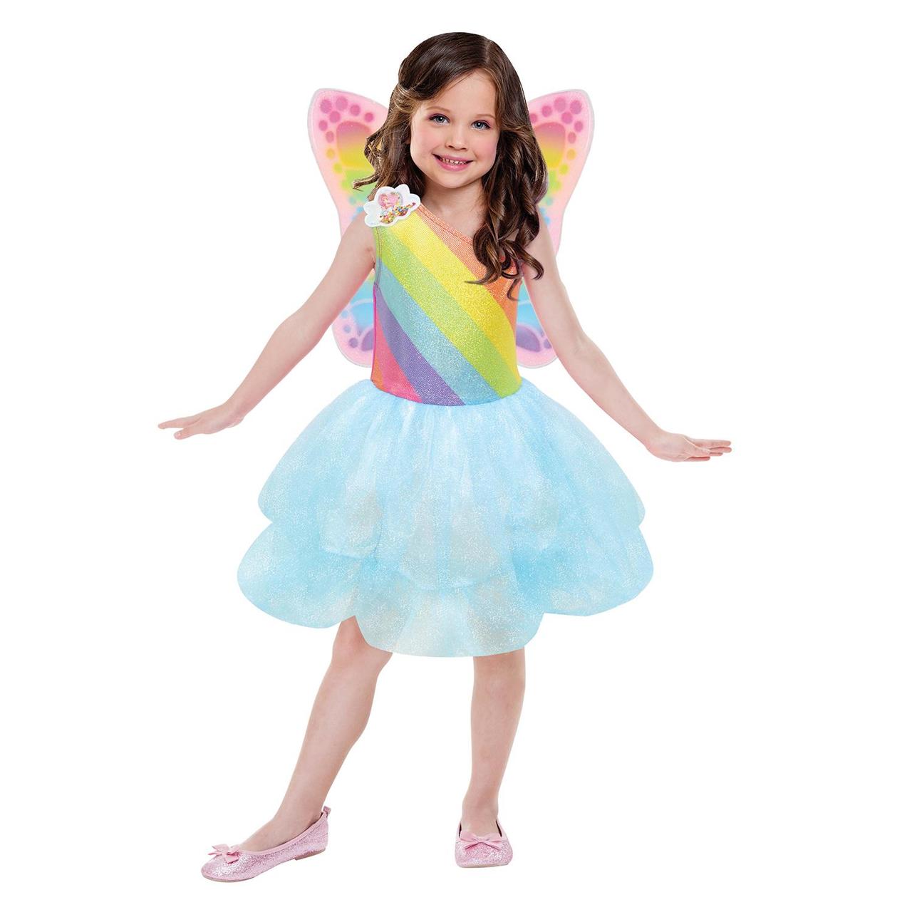 Costum fete Barbie Dreamtopia, multicolor,3-4ani, Funny Party Shop