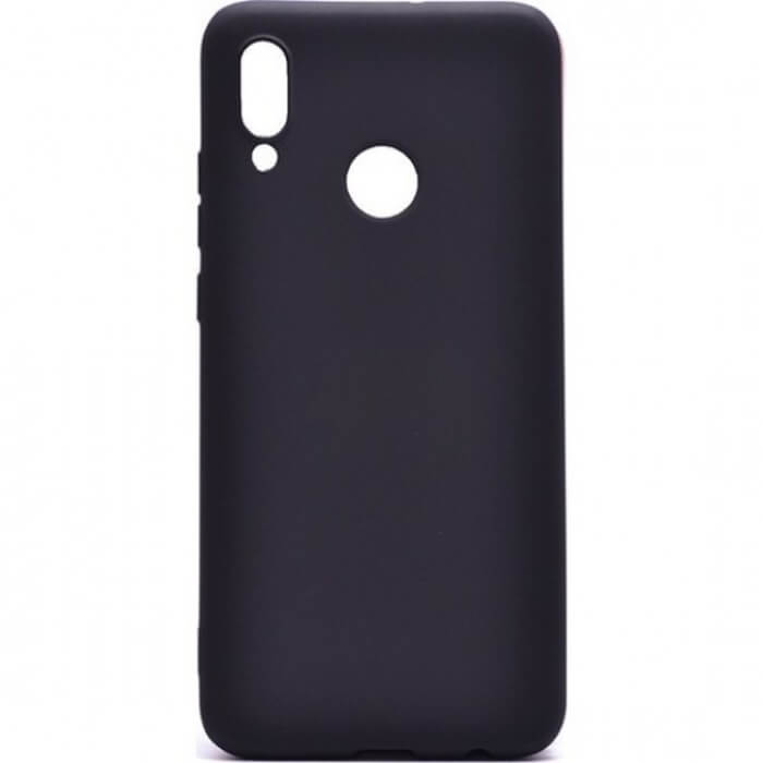 Husa Huawei Y7 2019 / Huawei Y7 Prime 2019, Silicon Flexibil, Mat, Negru
