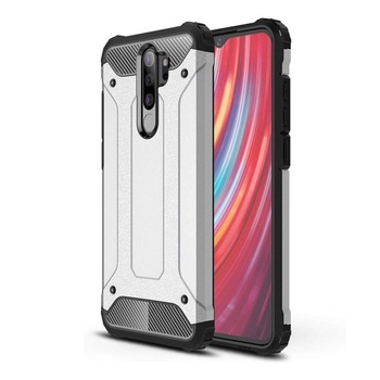 Husa Antisoc Forcell Armour pentru Xiaomi Redmi Note 8 Pro, Argintiu Husa Antisoc Forcell Armour pentru Xiaomi Redmi Note 8 Pro, Argintiu