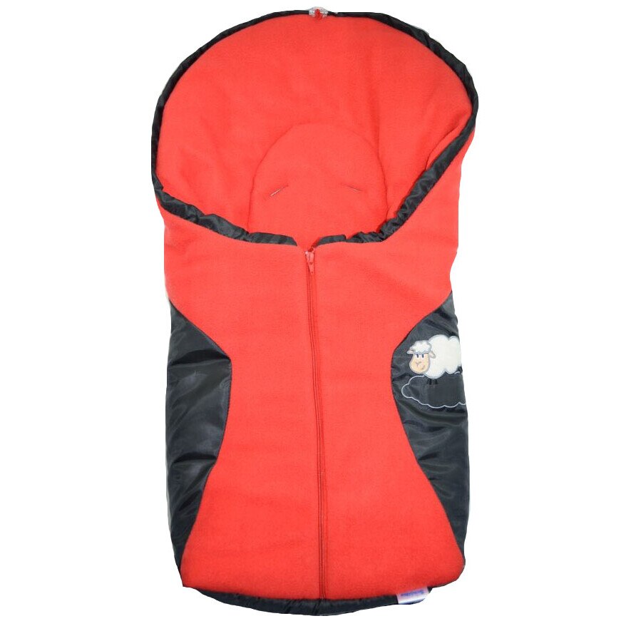 Sac de iarna pentru carucior Sensillo 8002R, Rosu