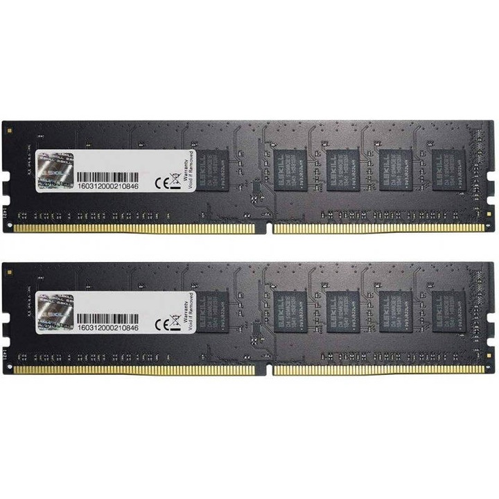 Memorie GSKill F4 8GB (2x4GB) DDR4 2400MHz CL17 1.2v Dual Channel Kit