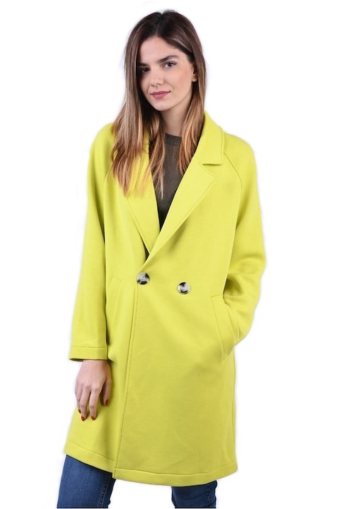 Női kabát Lemon Mint, citromzöld, L