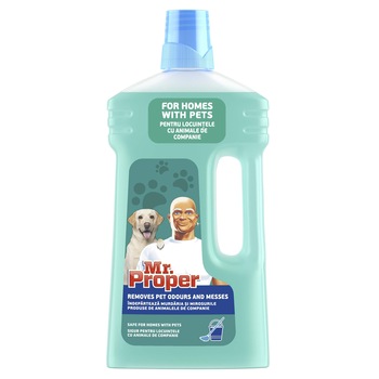 Detergent universal Mr. Proper pentru iubitorii de animale, 1 L Detergent universal Mr. Proper pentru iubitorii de animale, 1 L