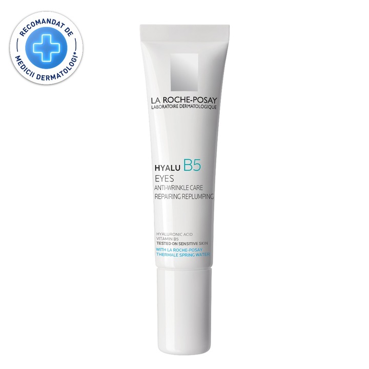 Crema antirid pentru conturul ochilor La Roche Posay Hyalu B5, 15 ml