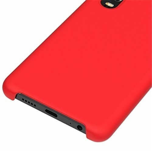Husa Huawei P30 Lite, Pemium, Silicon Flexibil, Mat, Rosu