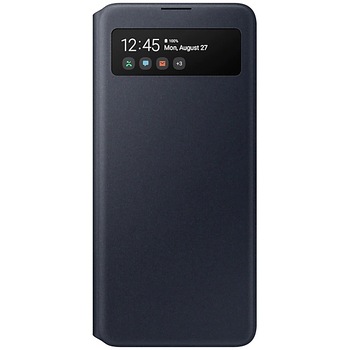Husa de protectie Samsung S View Wallet Cover pentru Galaxy A51, Black