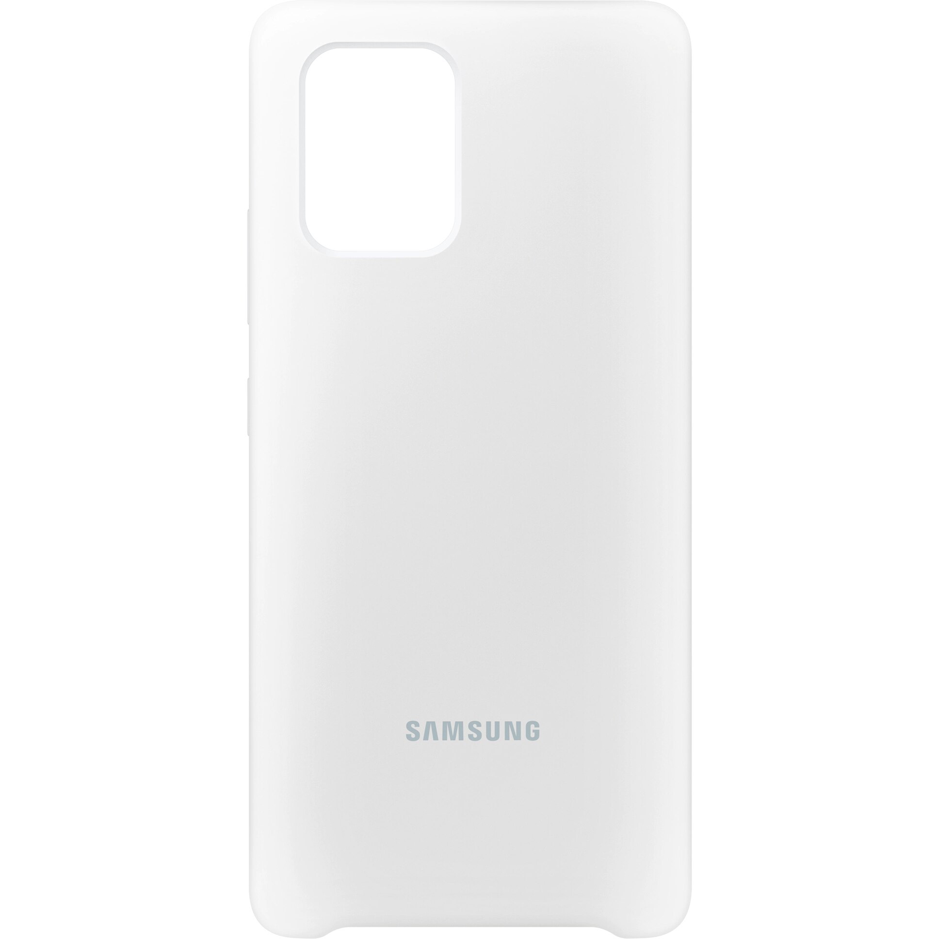 Husa de protectie pentru Samsung S10 Lite, silicon, Alb