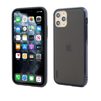 Husa de protectie Vetter pentru iPhone 11 Pro, Clip-On Hybrid, Dual Edge and Matte Back Cover, Black Husa de protectie Vetter pentru iPhone 11 Pro, Clip-On Hybrid, Dual Edge and Matte Back Cover, Black