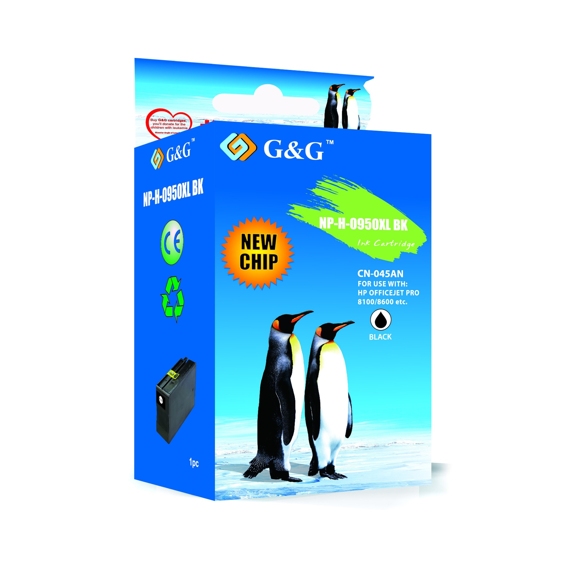 Cartus Cerneala G&G compatibil cu HP 950XL, black