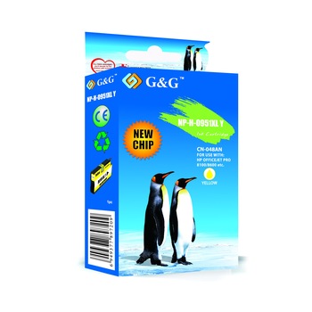 Cartus Cerneala G&G compatibil cu HP 951XL, yellow Cartus Cerneala G&G compatibil cu HP 951XL, yellow