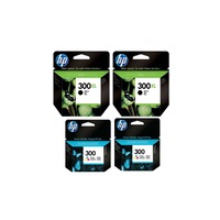 pachet cartuse cerneala cc641ee 300xl negru x 2 cc643ee 300 tricolor x 2 hp original 32ml 1530 pagini imagen 53_0_
0
