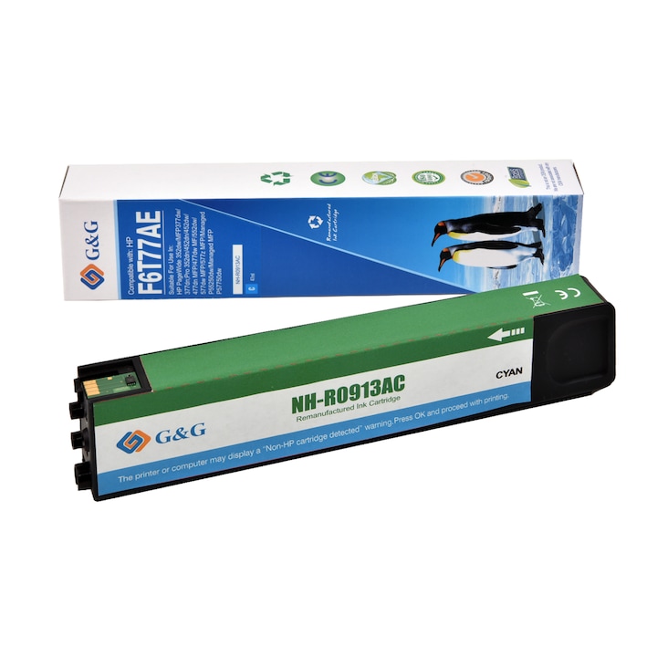 Cartus Cerneala G&G compatibil cu HP 913A, yellow