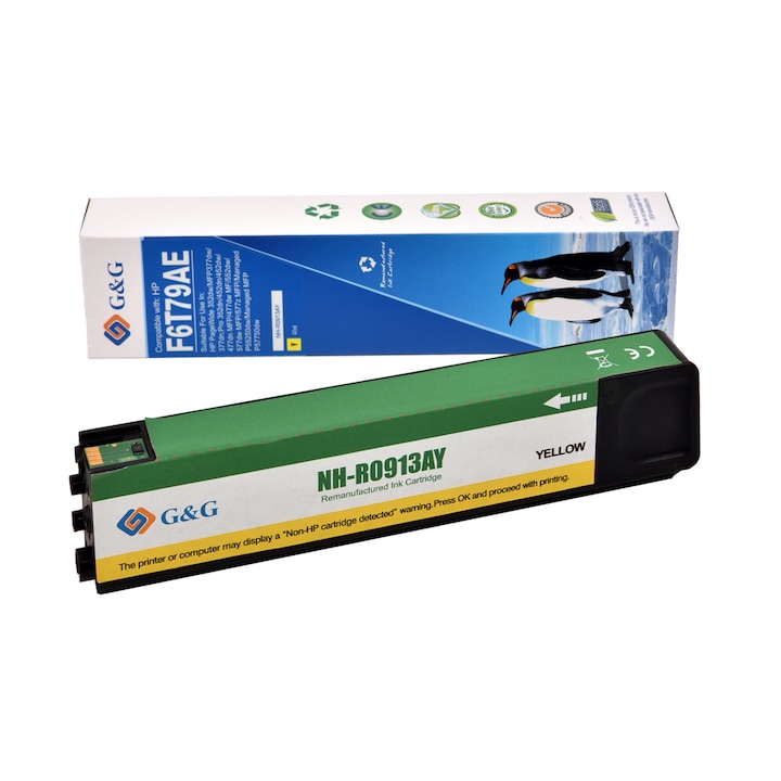 Cartus Cerneala G&G compatibil cu HP 913A, magenta