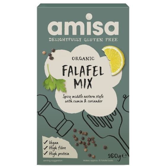 Mix pentru Falafel Fara Gluten Bio Amisa 180gr