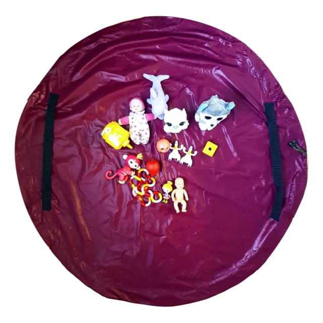 Sac Depozitare Jucarii, Spero Designs, Visiniu